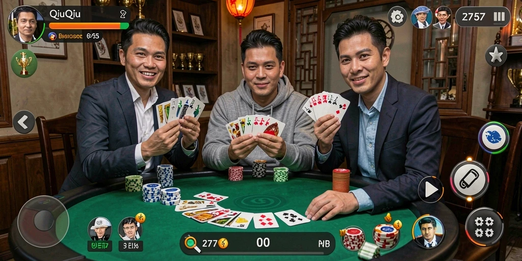 Screenshot gameplay QiuQiu di 2757 yang seru.