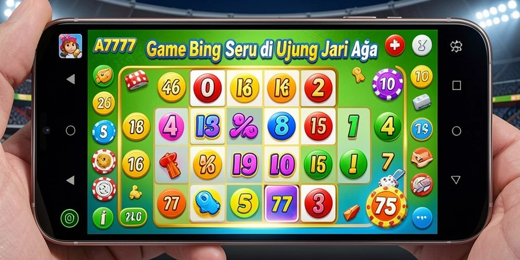 Gameplay menarik dalam A7777 menampilkan suasana Bingo yang seru.
