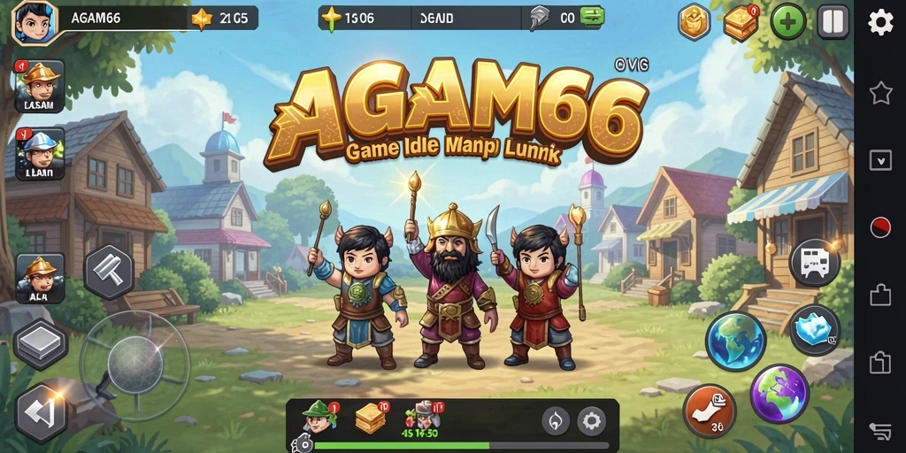Tampilan gameplay AGAM66 yang menarik dan menyenangkan.