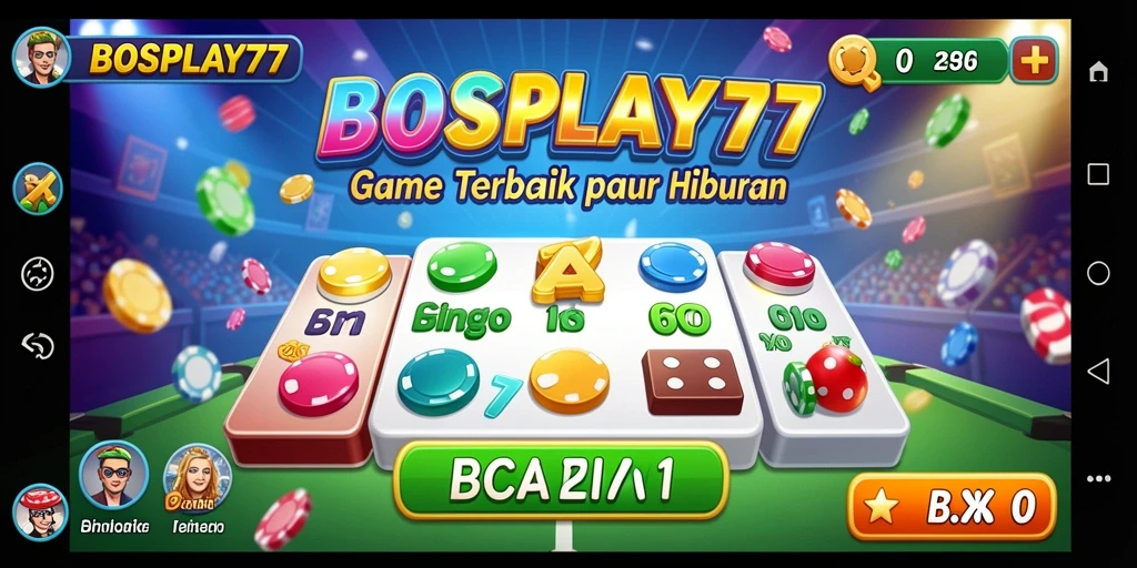Tampilan gameplay seru dari BOSPLAY77 yang memikat para pemain Bingo.