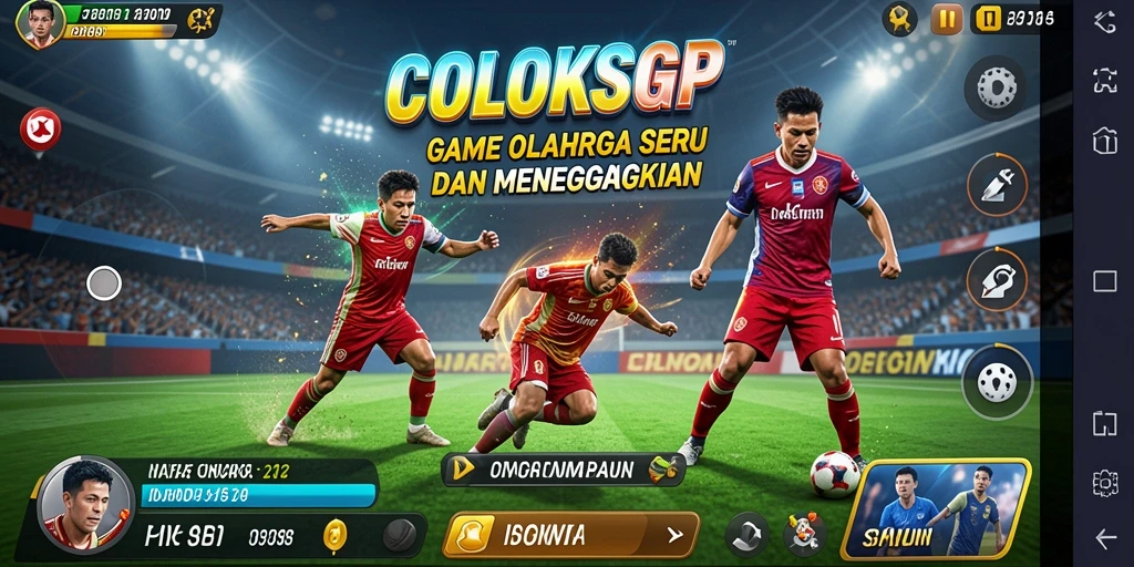 Tampilan menarik dari gameplay COLOKSGP yang penuh aksi olahraga.