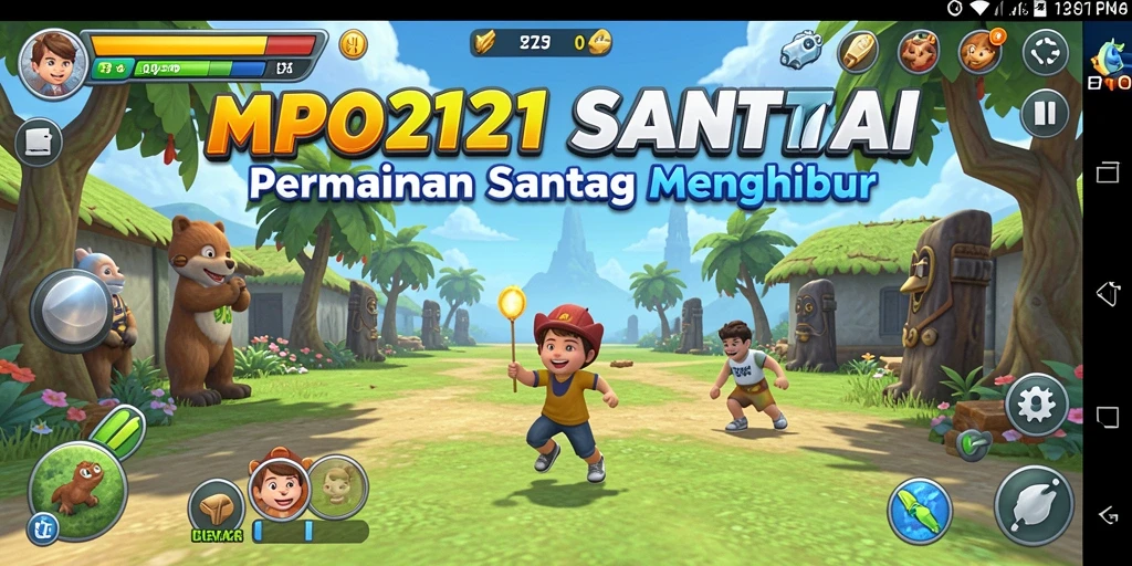 Tangkapan layar gameplay MPO2121 yang menarik dan penuh warna.