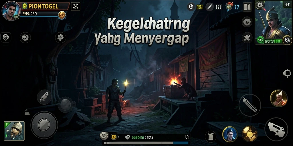 Gameplay menegangkan PIONTOGEL dengan suasana horor yang mencekam.
