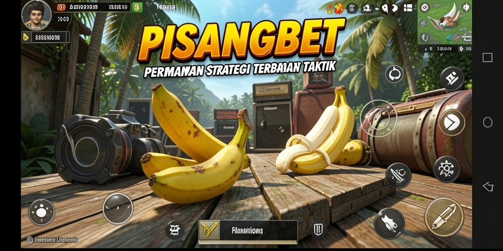 Tampilan utama gameplay PISANGBET dengan strategi mendebarkan.