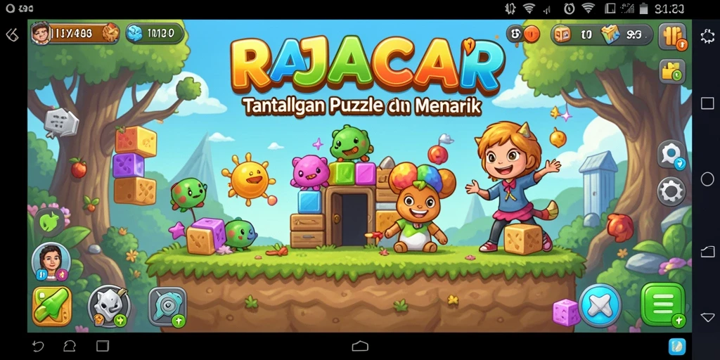 Tampilan menawan dari gameplay RAJACAIR yang menarik.