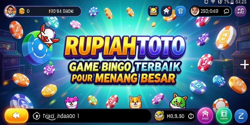 Tampilan gameplay Bingo yang seru dan menegangkan di RUPIAHTOTO.