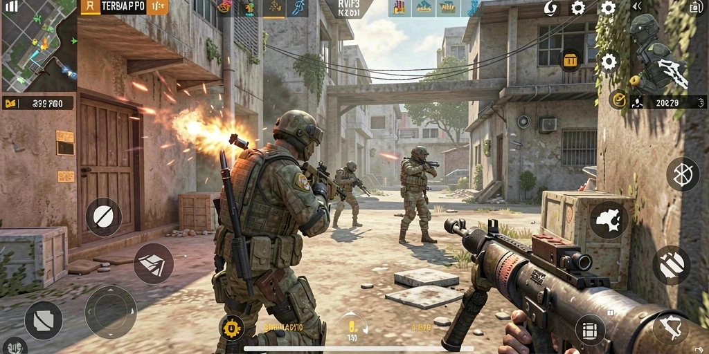 Gameplay mendebarkan dari RVIP3 dengan grafis ciamik.