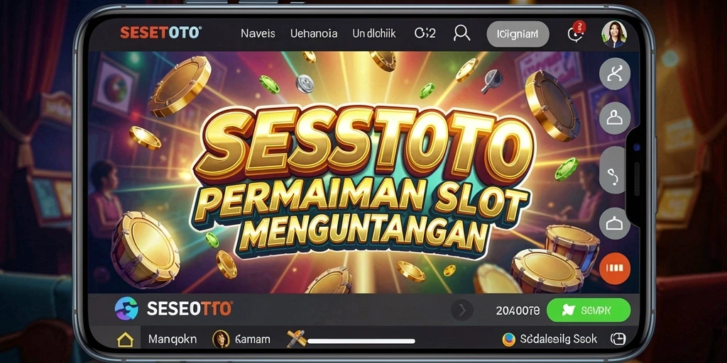 Tampilan menarik gameplay slot SESETOTO yang seru dan mengasyikkan.