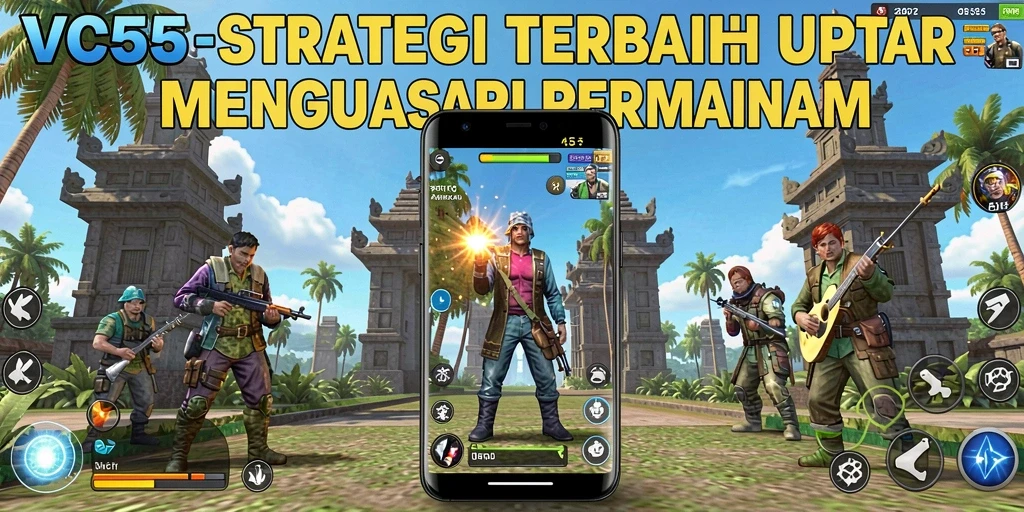 Tampilan gameplay seru VC55 dengan strategi mendalam.