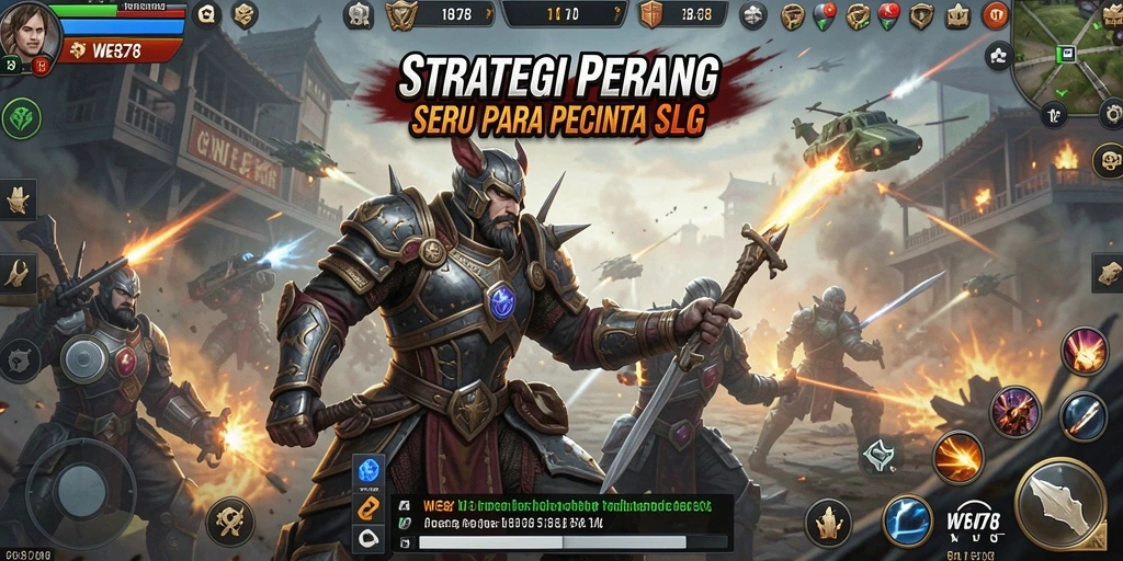 Tangkapan layar menarik dari gameplay strategi dalam WE878.